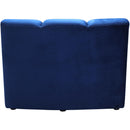  Manufacturer Color_Navy -- Infinity Navy Velvet Upholstered Modular Chair IMAGE 4