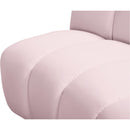  Manufacturer Color_Pink -- Infinity Pink Velvet Upholstered Modular Chair IMAGE 5