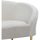  Manufacturer Color_Cream -- Meridian Ritz Stationary Fabric Chair IMAGE 5