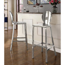  Color_Chrome -- Meridian Maddox Pub Height Stool IMAGE 2