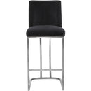  Color_Black/ Chrome -- Meridian Heidi Counter Height Stool IMAGE 4
