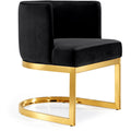  Color_Black/ Gold -- Meridian Gianna Dining Chair IMAGE 1