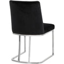  Color_Black/ Chrome -- Meridian Heidi Dining Chair IMAGE 3