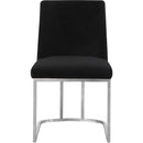  Color_Black/ Chrome -- Meridian Heidi Dining Chair IMAGE 4