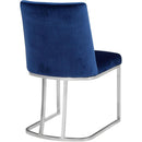  Color_Navy -- Heidi Navy Velvet Upholstered Dining Chair IMAGE 3
