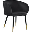  Color_Black -- Meridian Louise Dining Chair IMAGE 1
