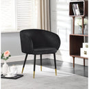  Color_Black -- Meridian Louise Dining Chair IMAGE 2