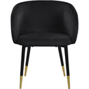  Color_Black -- Meridian Louise Dining Chair IMAGE 4