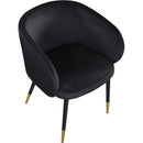  Color_Black -- Meridian Louise Dining Chair IMAGE 5