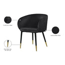  Color_Black -- Meridian Louise Dining Chair IMAGE 8