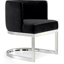  Color_Black/ Chrome -- Meridian Gianna Dining Chair IMAGE 1