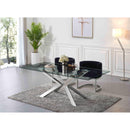  Color_Black/ Chrome -- Meridian Gianna Dining Chair IMAGE 2