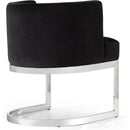 Color_Black/ Chrome -- Meridian Gianna Dining Chair IMAGE 3