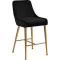  Color_Black/ Gold -- Meridian Owen Pub Height Stool IMAGE 1