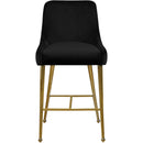  Color_Black/ Gold -- Meridian Owen Pub Height Stool IMAGE 4