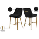  Color_Black/ Gold -- Meridian Owen Pub Height Stool IMAGE 6