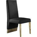  Color_Black/ Gold -- Meridian Porsha Dining Chair IMAGE 1