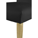  Color_Black/ Gold -- Meridian Porsha Dining Chair IMAGE 8