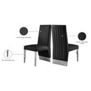  Color_Black/ Chrome -- Meridian Porsha Dining Chair IMAGE 10