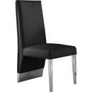  Color_Black/ Chrome -- Meridian Porsha Dining Chair IMAGE 1