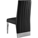  Color_Black/ Chrome -- Meridian Porsha Dining Chair IMAGE 3