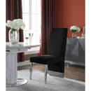  Color_Black/ Chrome -- Meridian Porsha Dining Chair IMAGE 2