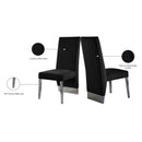  Color_Black/ Chrome -- Meridian Porsha Dining Chair IMAGE 6