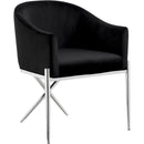  Color_Black/ Chrome -- Meridian Xavier Dining Chair IMAGE 1
