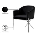  Color_Black/ Chrome -- Meridian Xavier Dining Chair IMAGE 6