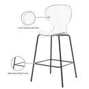  Color_Matte Black -- Meridian Clarion Counter Height Stool IMAGE 7