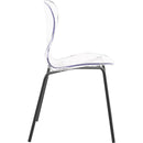  Color_Matte Black -- Meridian Clarion Dining Chair IMAGE 4