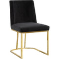  Color_Black/ Gold -- Meridian Heidi Dining Chair IMAGE 1