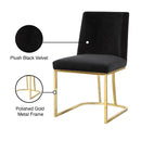  Color_Black/ Gold -- Meridian Heidi Dining Chair IMAGE 6