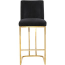  Color_Black/ Gold -- Meridian Heidi Counter Height Stool IMAGE 4