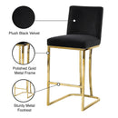  Color_Black/ Gold -- Meridian Heidi Counter Height Stool IMAGE 6