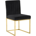  Color_Black/ Gold -- Meridian Giselle Dining Chair IMAGE 1