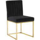  Color_Black/ Gold -- Meridian Giselle Dining Chair IMAGE 1