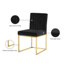  Color_Black/ Gold -- Meridian Giselle Dining Chair IMAGE 6