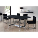 Color_Black/ Chrome -- Meridian Giselle Dining Chair IMAGE 2