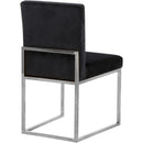  Color_Black/ Chrome -- Meridian Giselle Dining Chair IMAGE 3