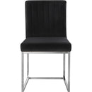  Color_Black/ Chrome -- Meridian Giselle Dining Chair IMAGE 4