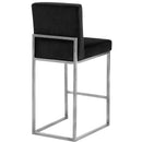  Color_Black/ Chrome -- Meridian Giselle Counter Height Stool IMAGE 3