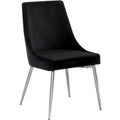  Color_Black/ Chrome -- Meridian Karina Dining Chair IMAGE 1