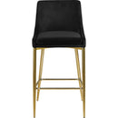  Color_Black/ Gold -- Meridian Karina Counter Height Stool IMAGE 4