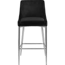  Color_Black/ Chrome -- Meridian Karina Counter Height Stool IMAGE 4
