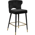  Color_Black -- Meridian Kelly Counter Height Stool IMAGE 1