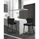  Color_Black -- Meridian Kelly Counter Height Stool IMAGE 2