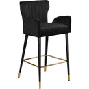  Color_Black -- Meridian Luxe Counter Height Stool IMAGE 1