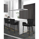  Color_Black -- Meridian Luxe Counter Height Stool IMAGE 2