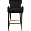  Color_Black -- Meridian Luxe Counter Height Stool IMAGE 4